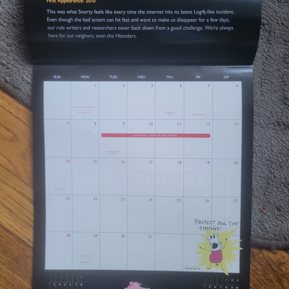 2023 Snort Calendar by Cisco - Picture 7 of 13